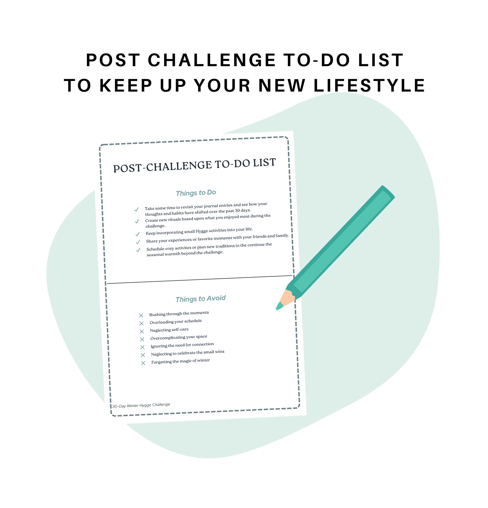 30-Day Winter Hygge Challenge