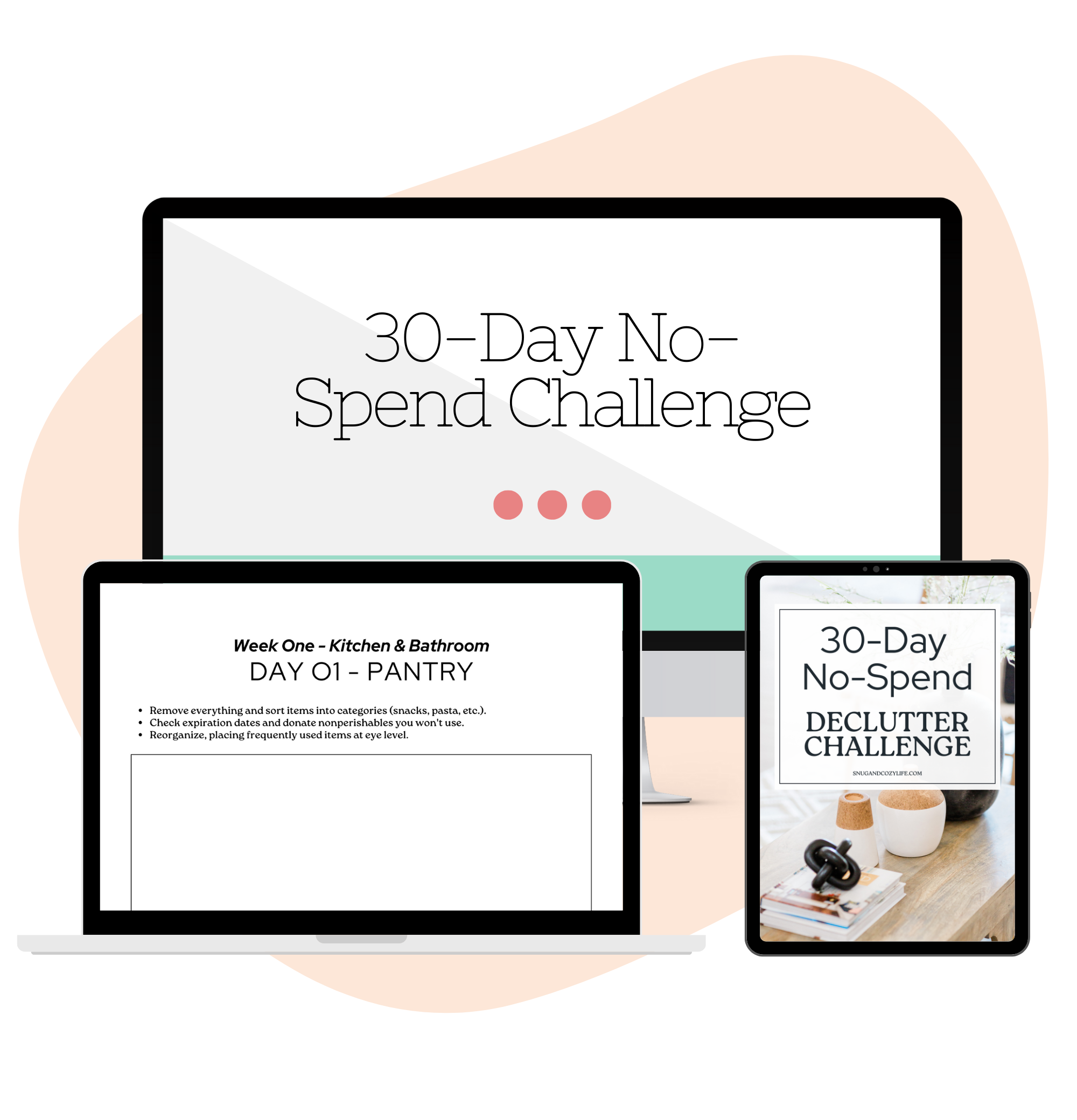30-Day No-Spend Declutter Challenge