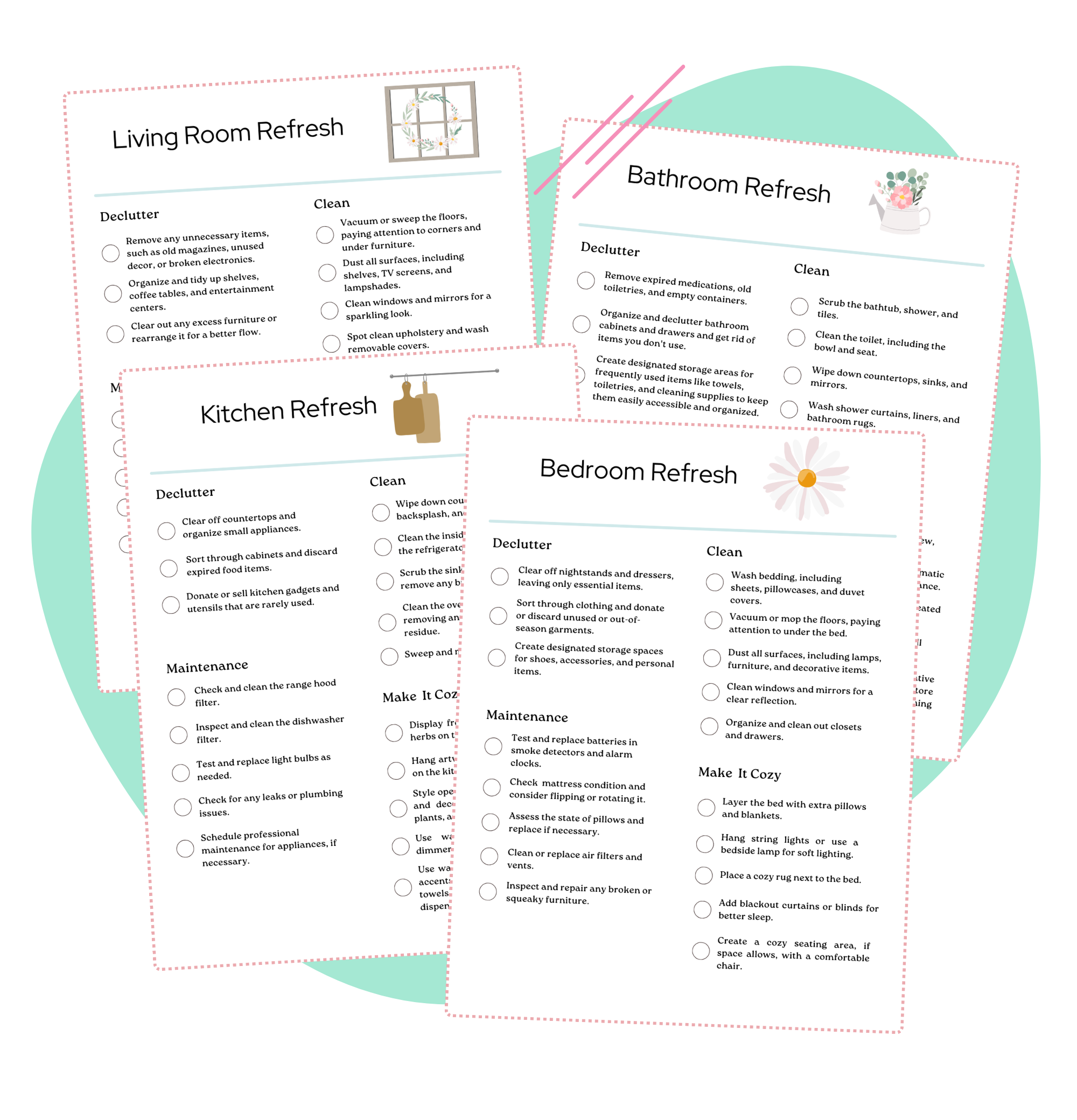 Cozy Home Refresh Checklist