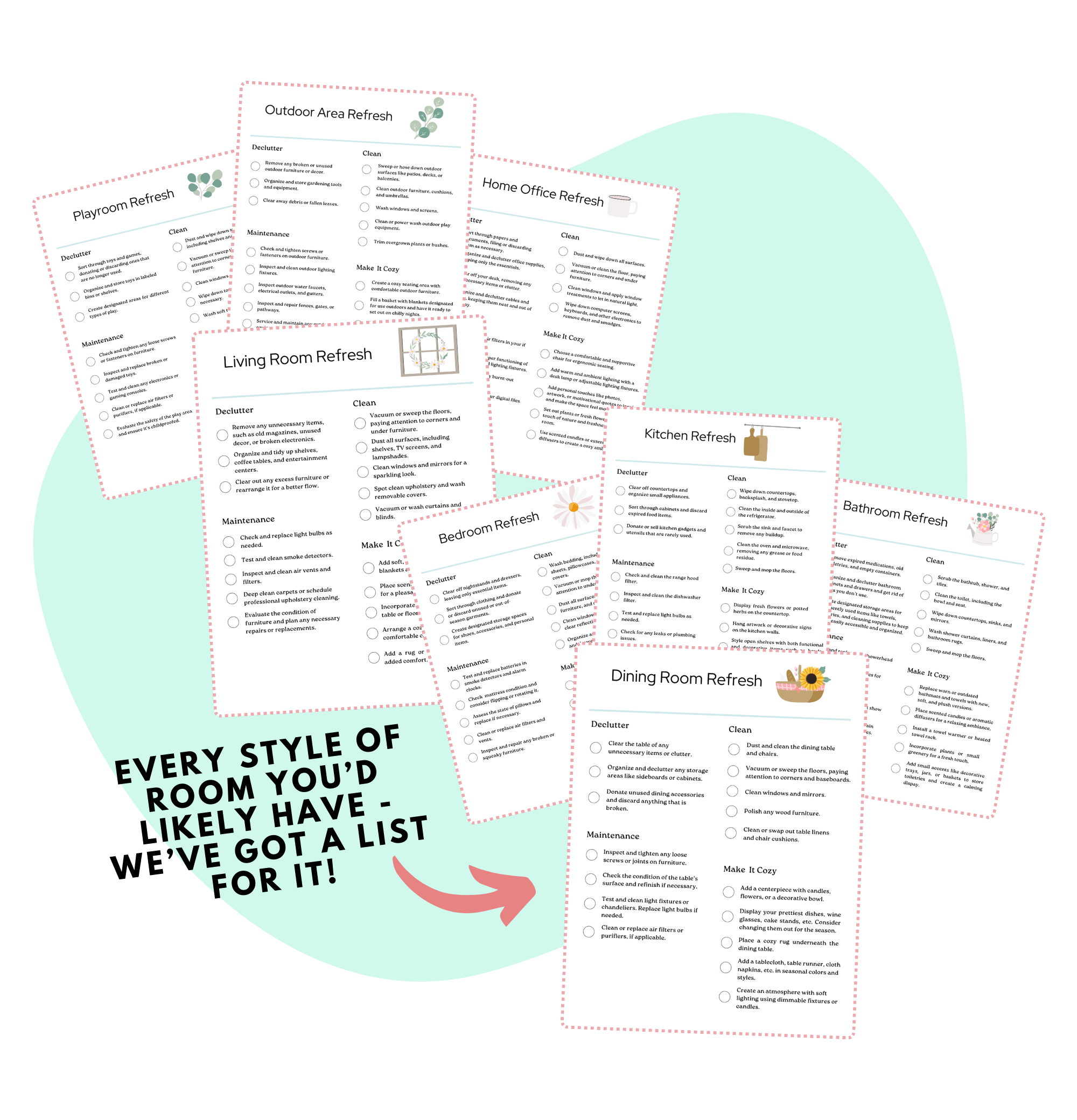 Cozy Home Refresh Checklist