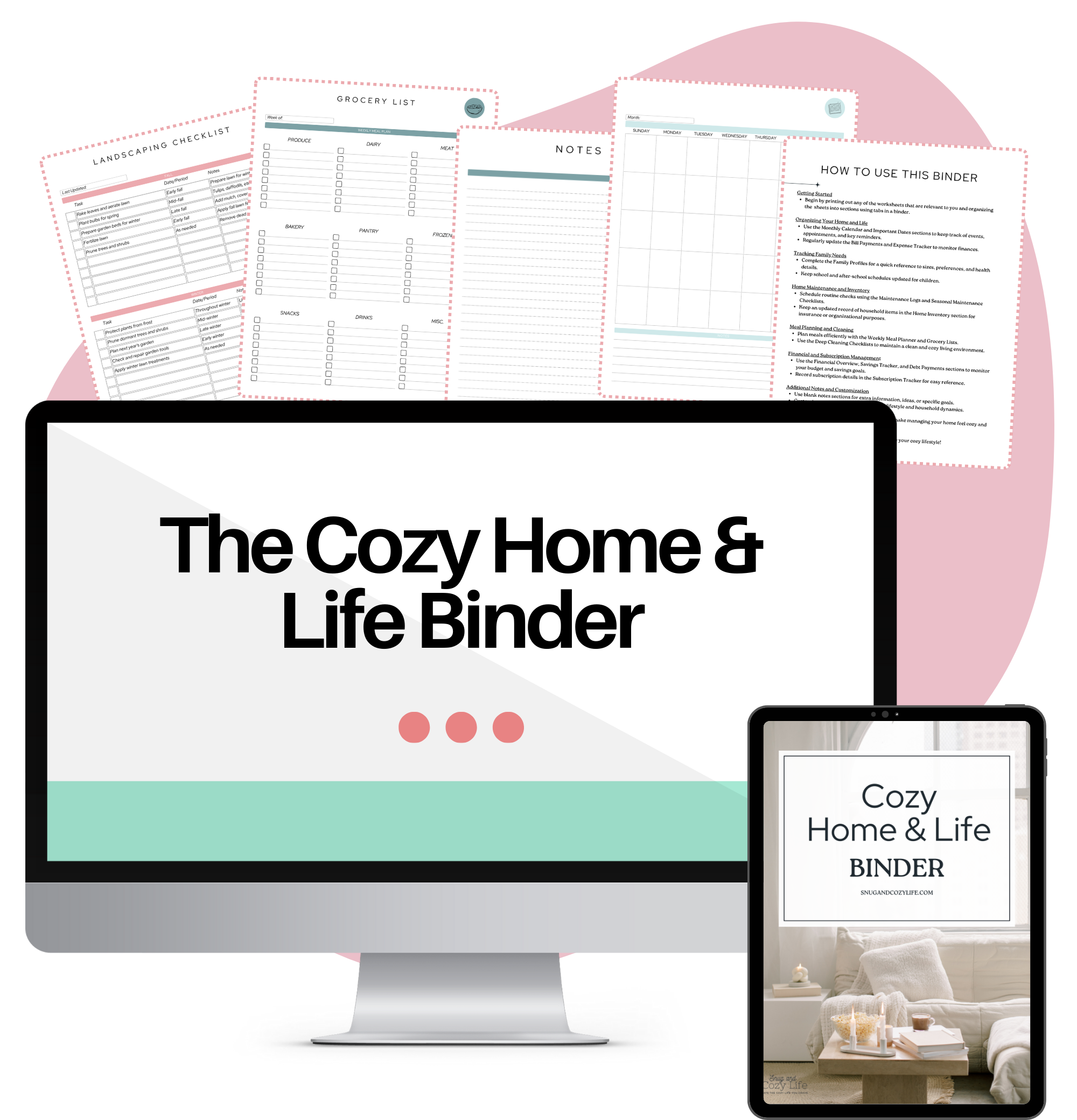 Cozy Home & Life Binder