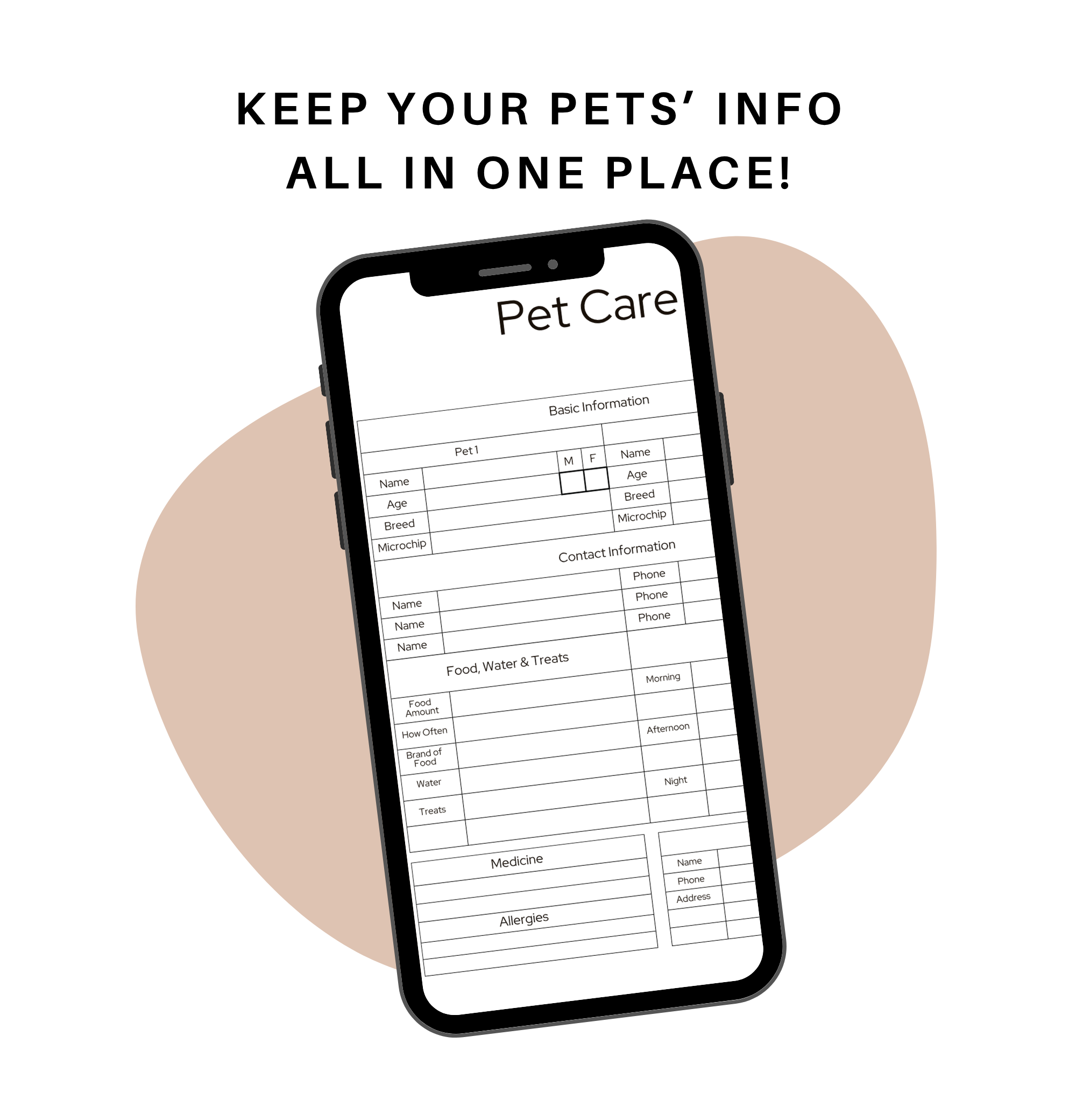 Cozy Home Management Printable Pack