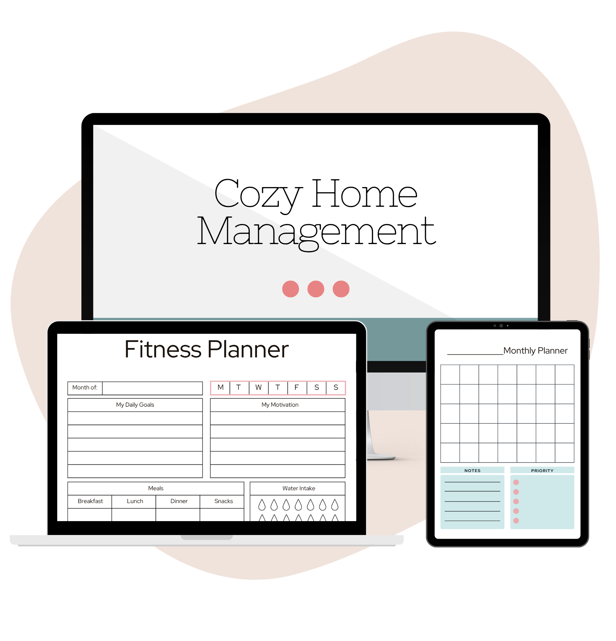 Cozy Home Management Printable Pack