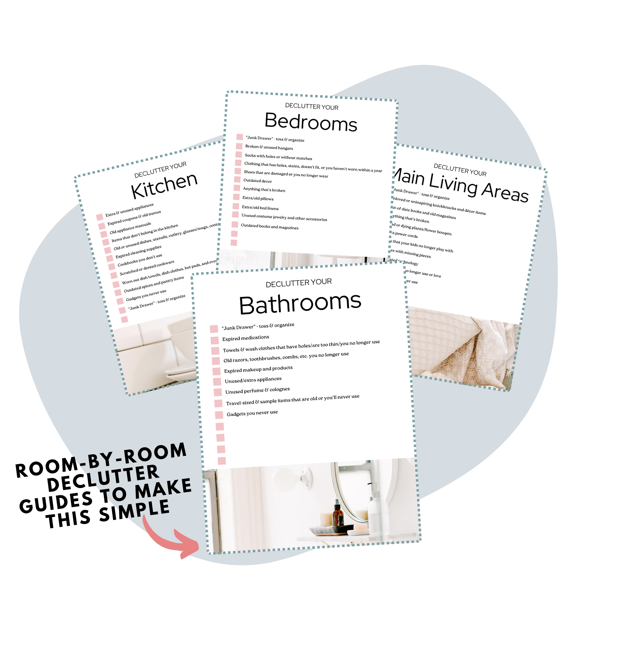 Cozy Home Decluttering Guide & Workbook