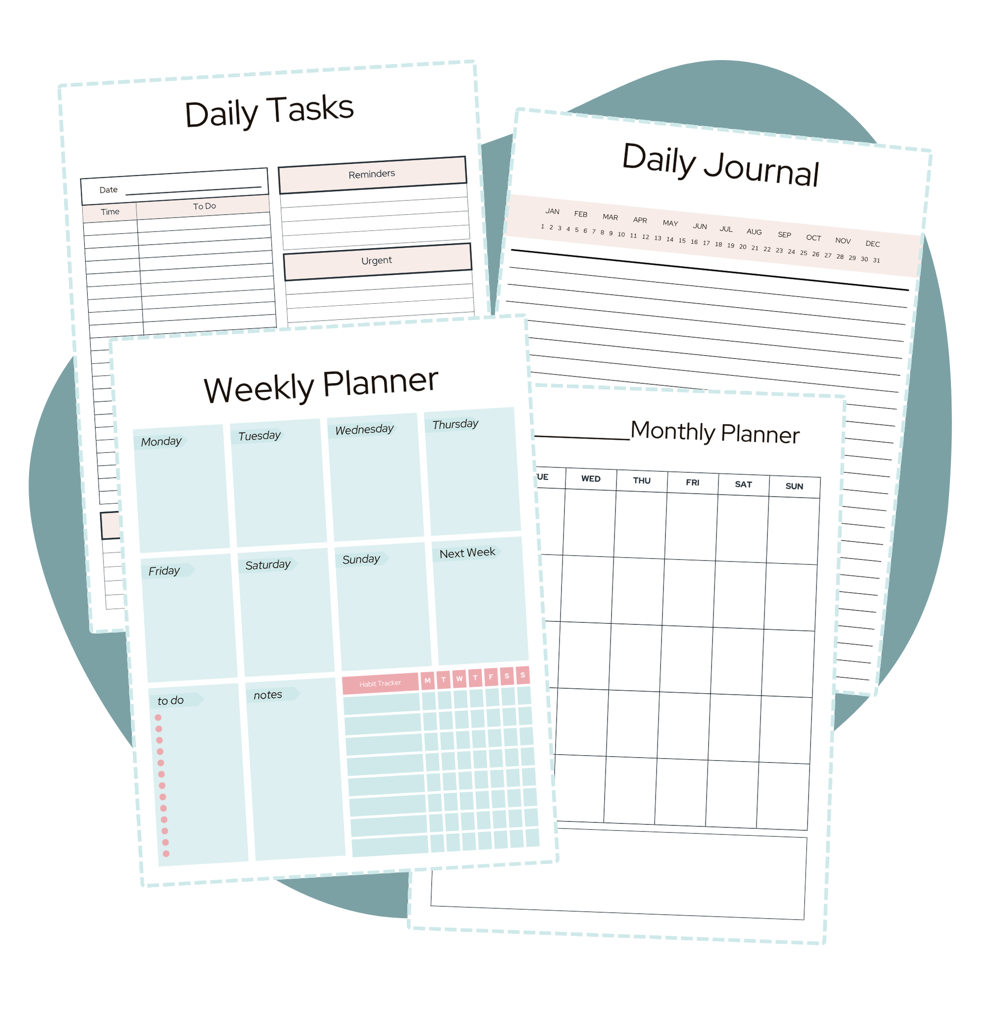 Cozy Home Management Printable Pack