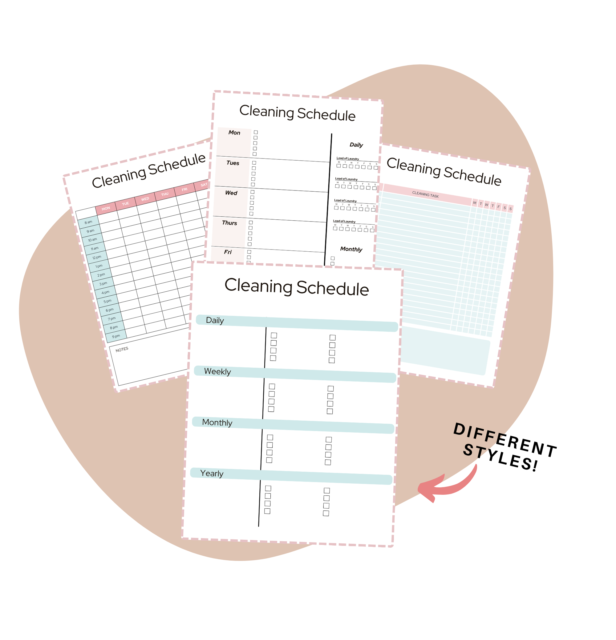 Cozy Home Management Printable Pack