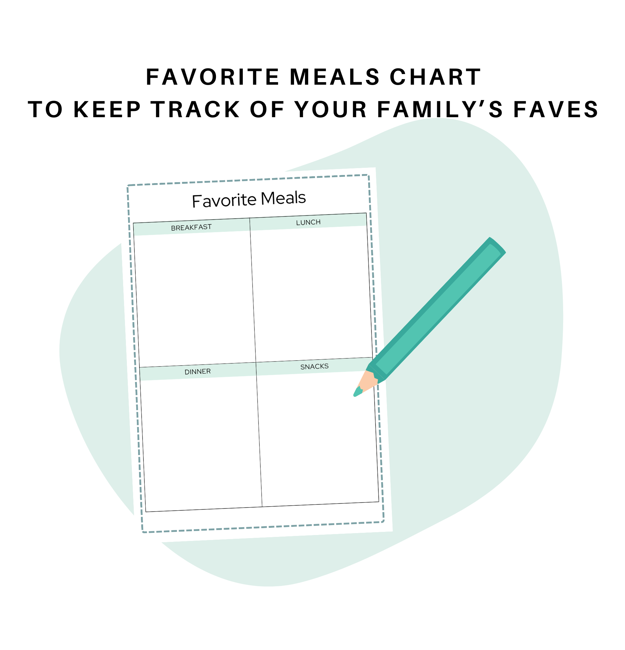 Meal Planning Printables for Families
