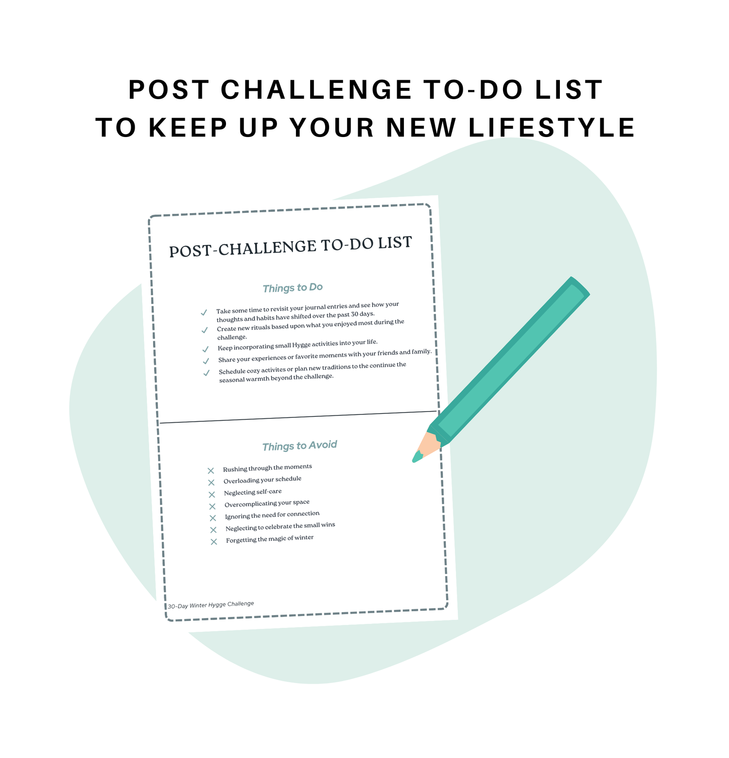 30-Day Winter Hygge Challenge