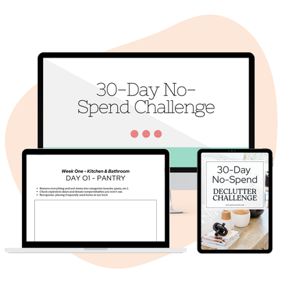 30-Day No-Spend Declutter Challenge