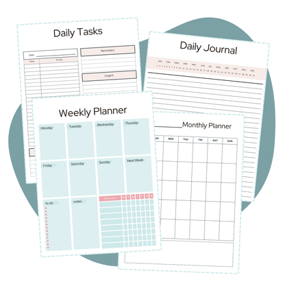 Cozy Home Management Printable Pack